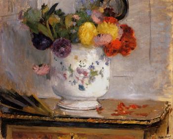 Berthe Morisot : Dahlias